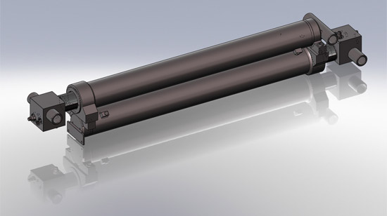 Piggyback Hydraulic Cylinders